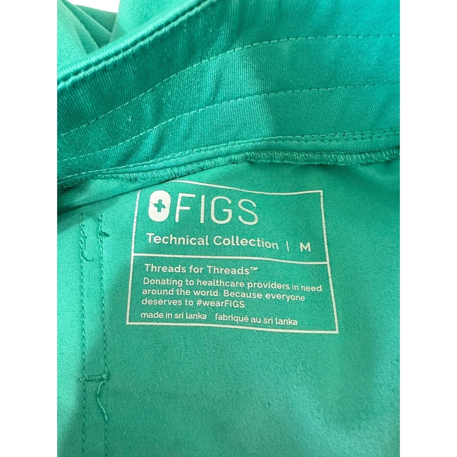 FIGS Technical Collection Women's oasis‎ zamora joggers Scrub Pants size Medium - Image 5