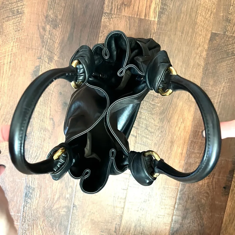 MARC JACOBS black leather bag, made in Italy - Image 9