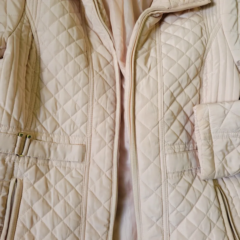 Giacca Women's Quilted Puffer Jacket Pink Size undefined - Image 4