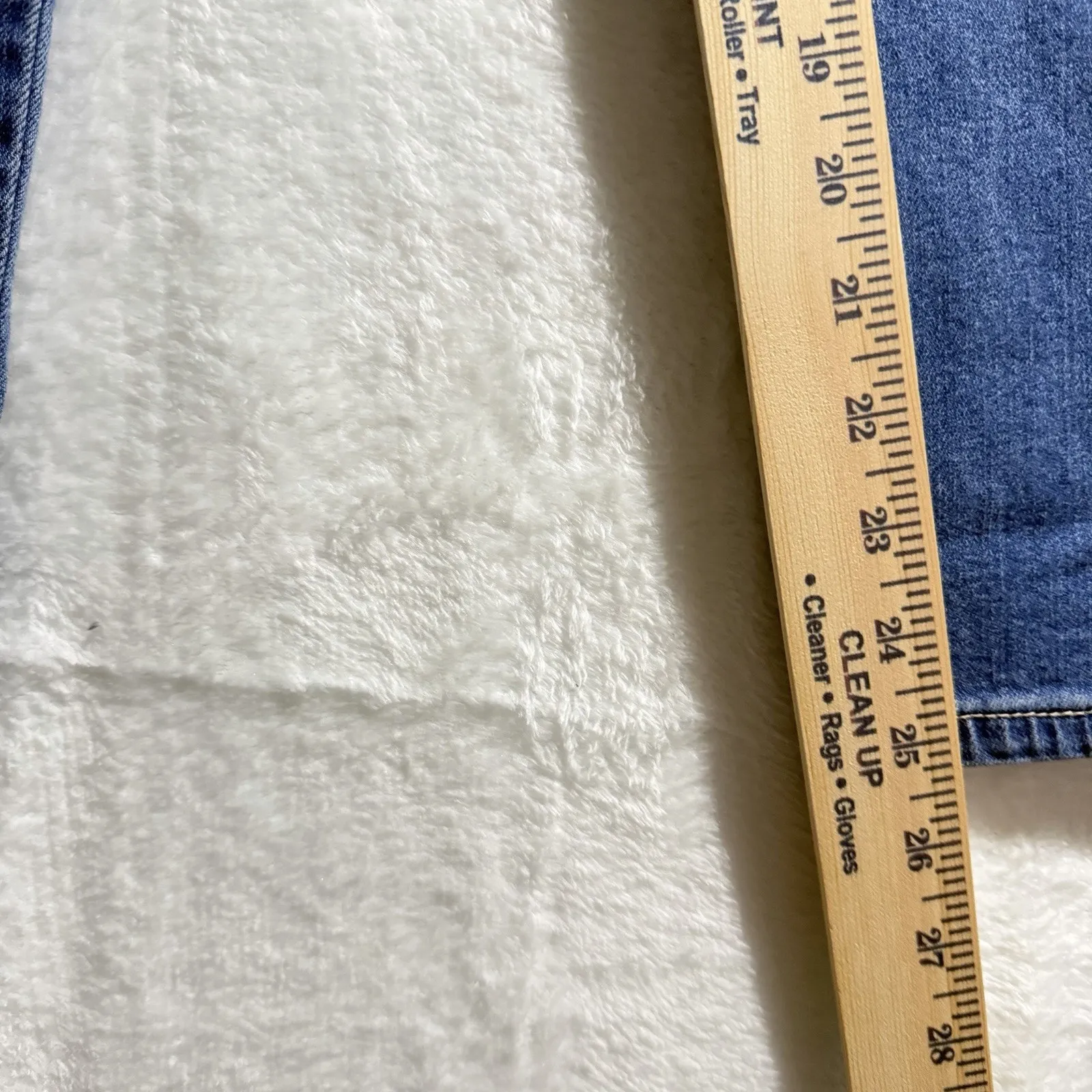 Chico's So Slimming Girlfriend Slim Leg Ankle Jeans Embroidered Floral Size 0/4 - Image 10