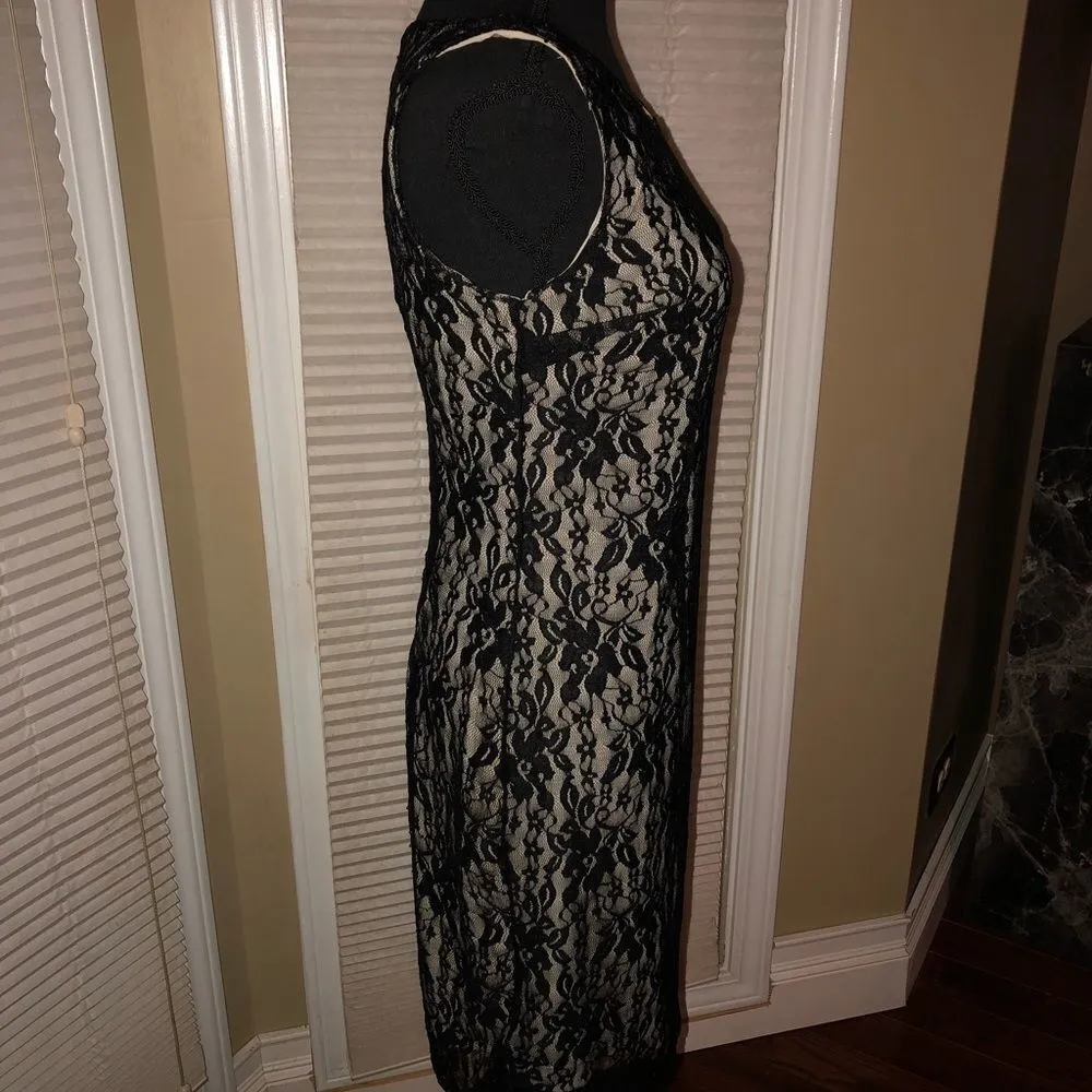 AA Studio Black Lacy Dress NWT Size 6 - Image 2