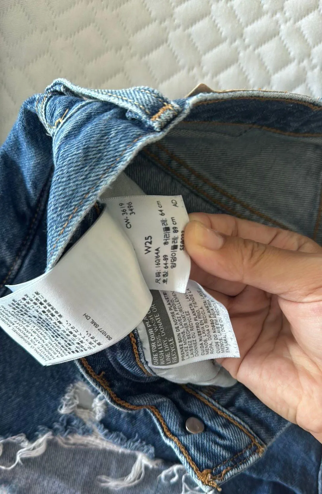 501 High-Rise Shorts - Image 4