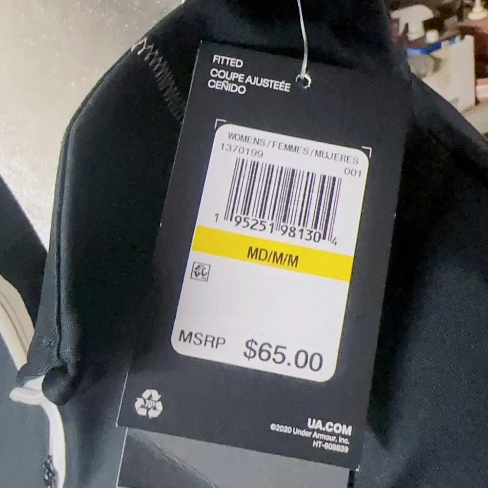 Under armour active top half zip black gray super soft with pockets new - Image 7