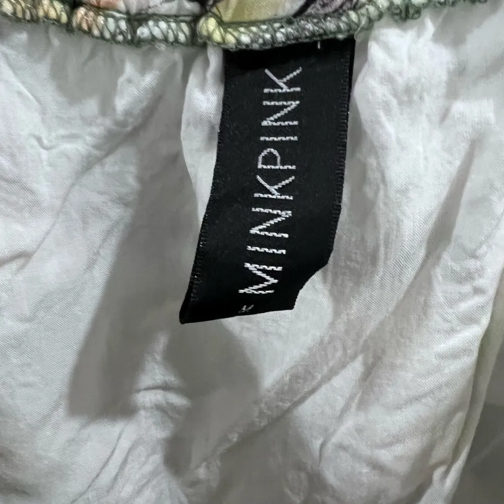 shady fronds off shoulder romper Playsuit with pockets size medium - Image 8