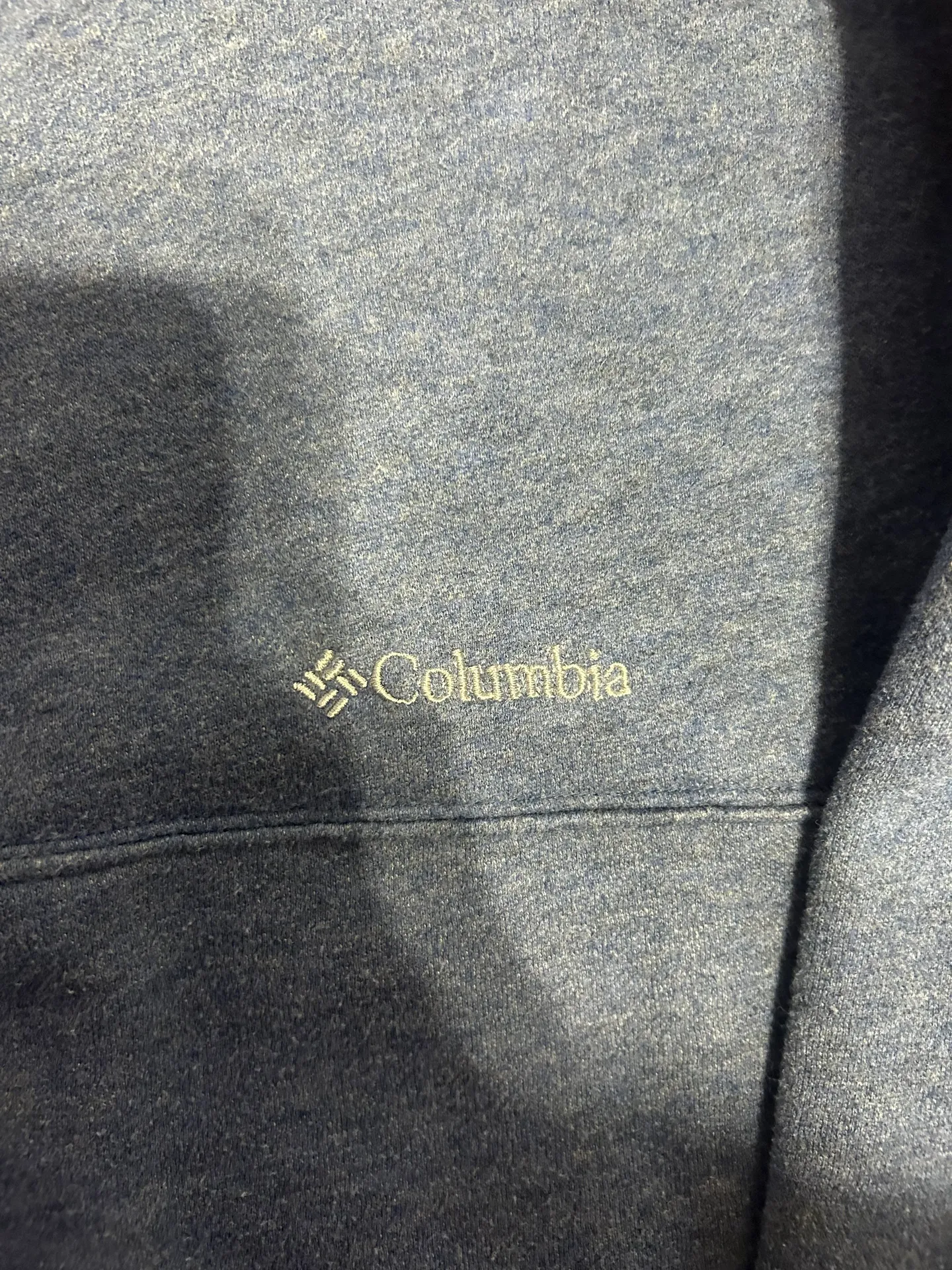 Blue  3/4 Zip - Image 3