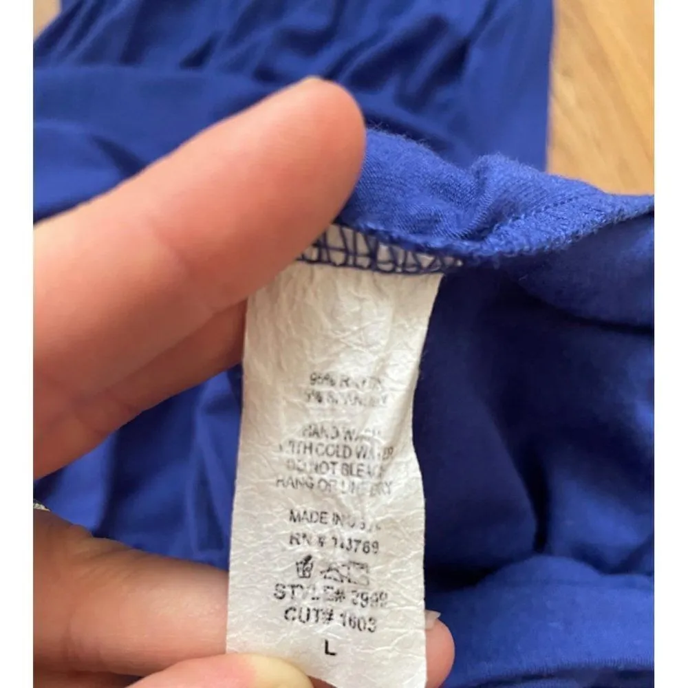 NEW Jolie bright blue maxi dress Sz L women’s Blue - Image 3