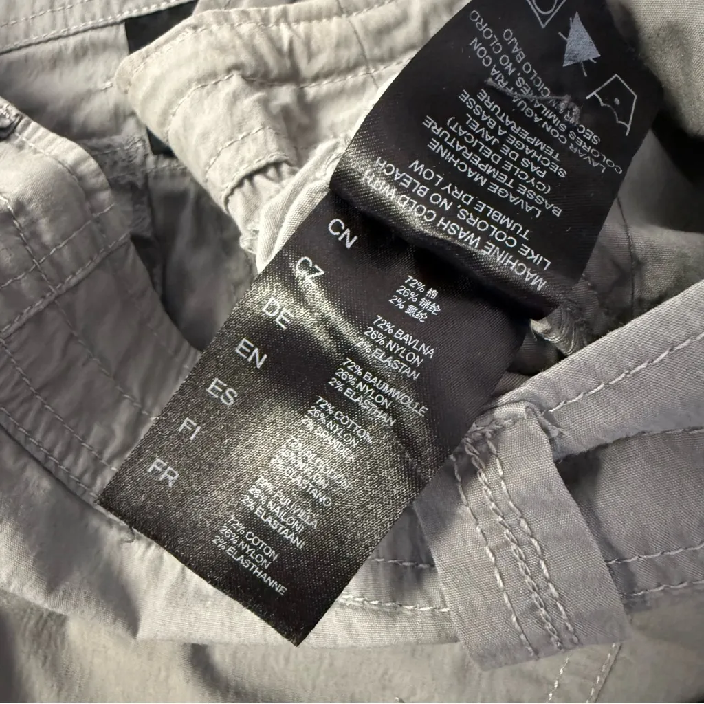 KUHL Women’s Hiking Shorts Size 6 Gray Lightweight Outdoor Activewear - Image 3