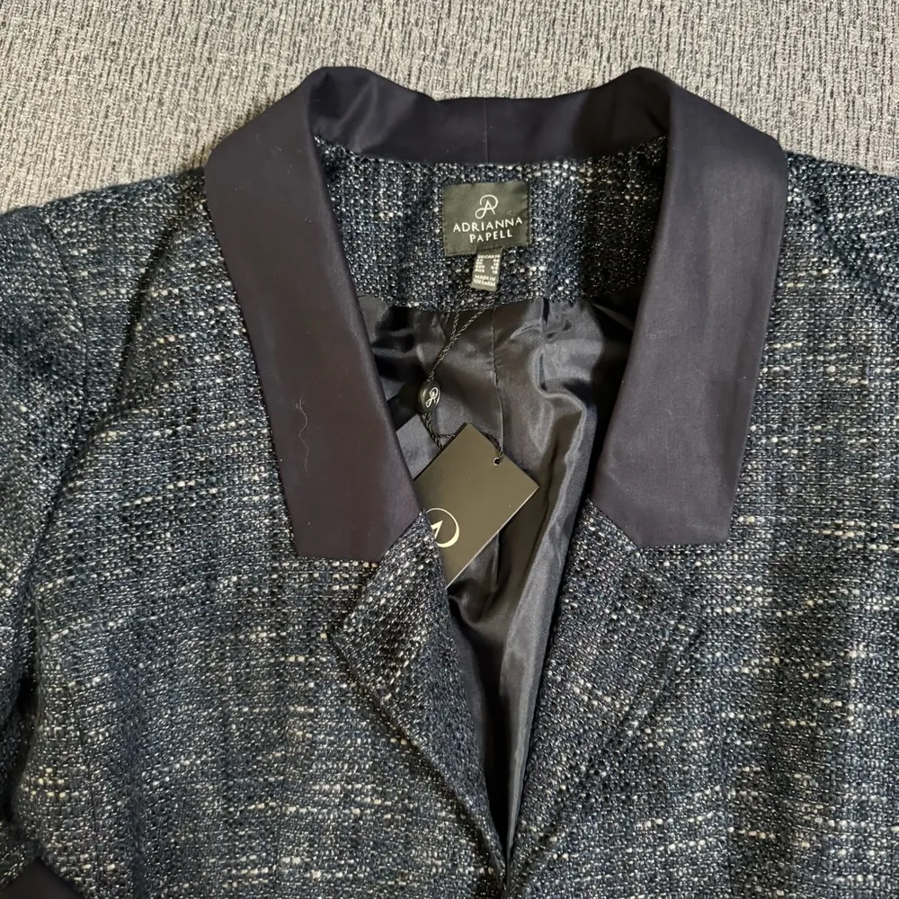 Adrianna Papell Women’s Multi Sparkle Jacket - Image 4