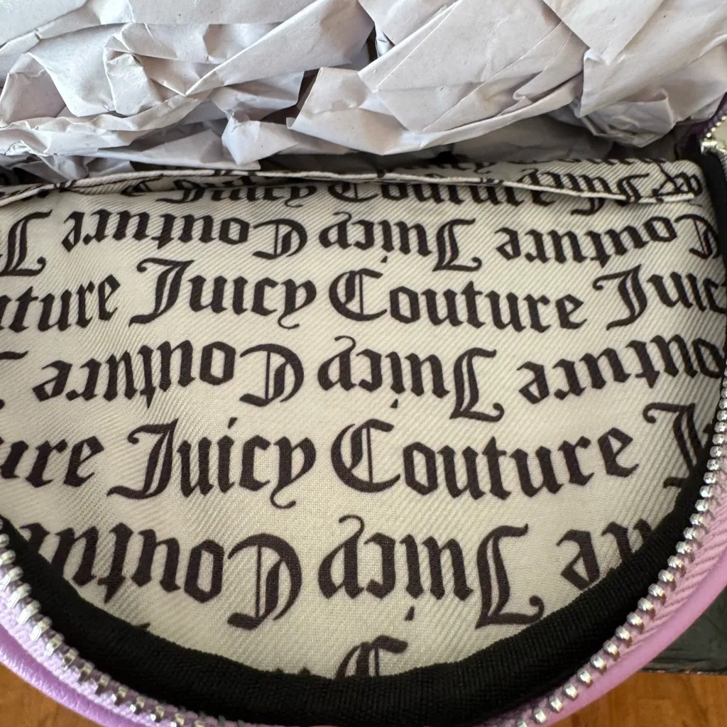 NWT Juicy Couture Pullout Pouch Backpack in Violet Tulle - Image 7