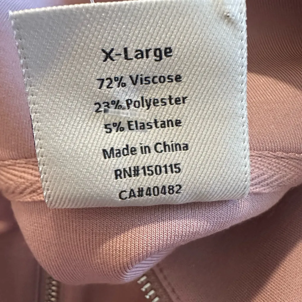 Varley Doublesoft Magnolia Half-Zip Sleeveless Tank Size XL - Image 6