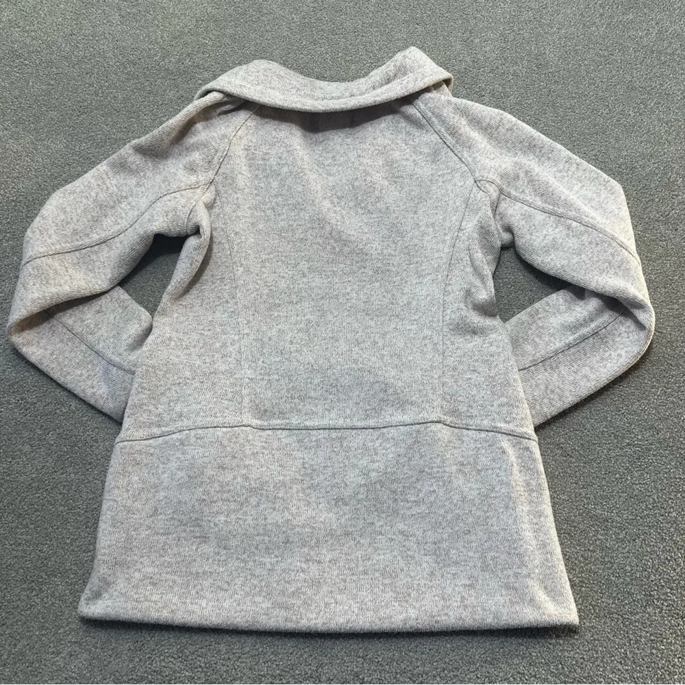 Thread & Supply Heathered Blush & Cream Fitted Zip - Image 2