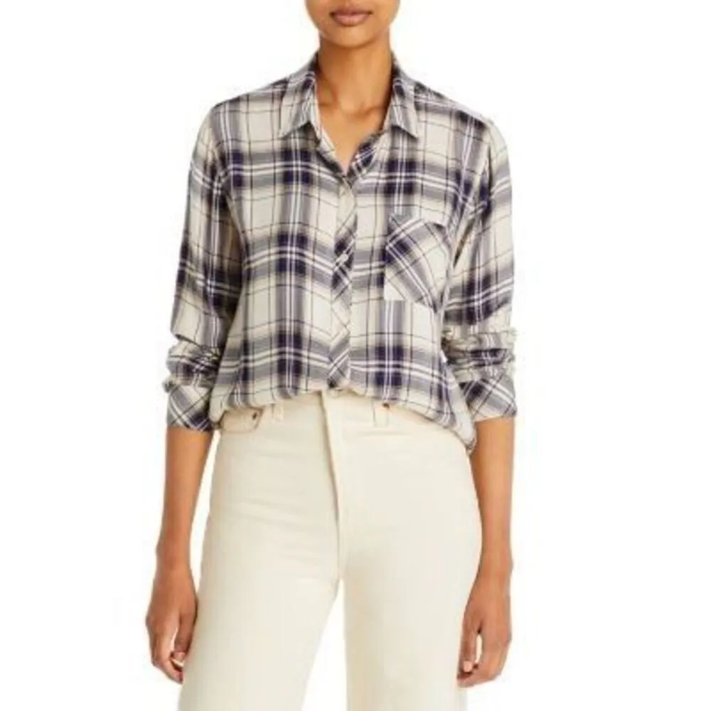 Rails Hunter Plaid Shirt Size XS - Image 3