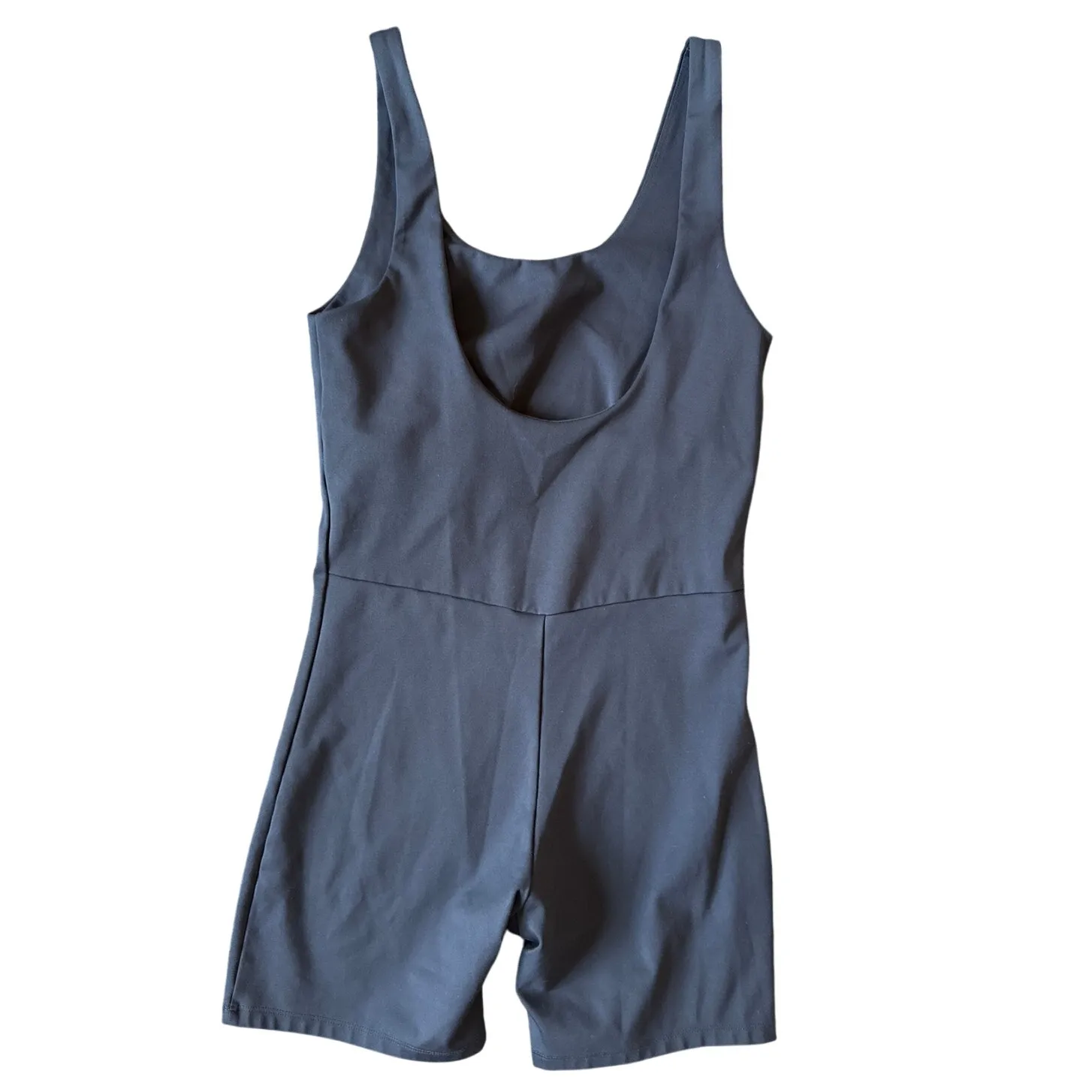 Girlfriend Collective Bike Unitard in Gray Size Medium - Image 2