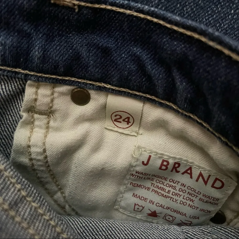 J brand Pencil Leg Skinny Denim Jeans size 24 Style 912 MEM - Image 8