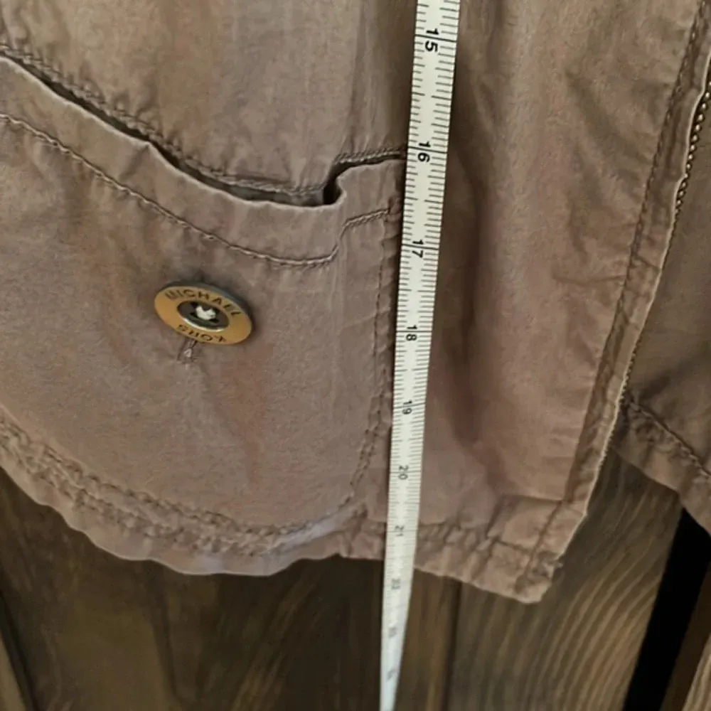 Michael Kors Cropped Olive Green Jacket - Image 8