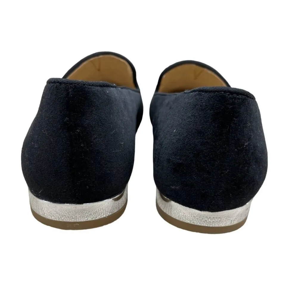 Talbots Women's Black Suede Flats with Mirror Heel Size 7M  SKU 1254 - Image 3