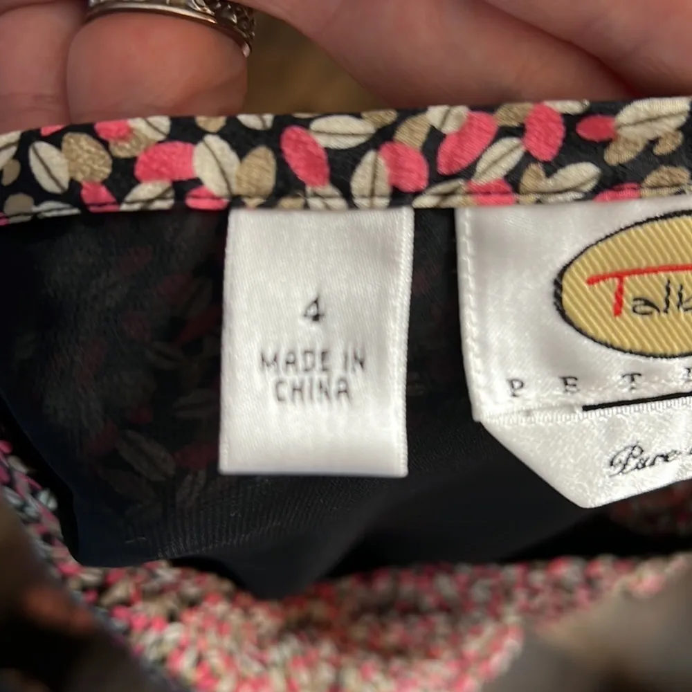Talbots Petite 100% Pure Silk Skirt Size 4P - Image 6