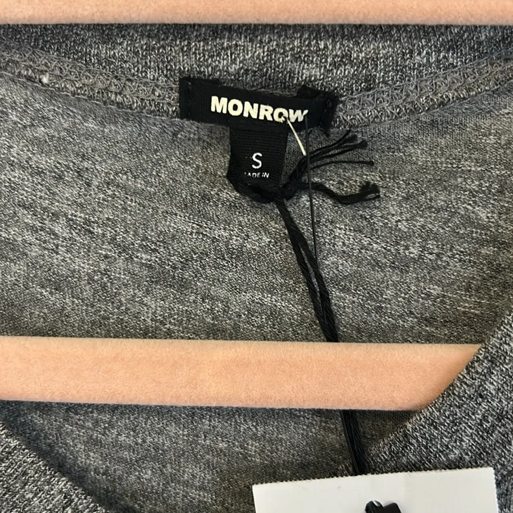 Monrow Henley Jumpsuit Gray - Image 10