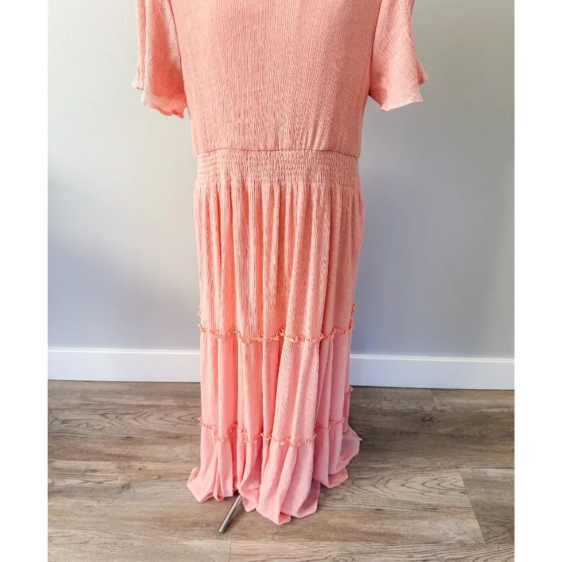 Mikarose Rose Pink Maxi Dress - Image 12