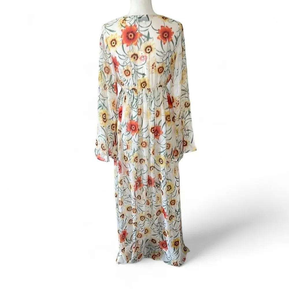 Wildfox Daisy Maxi Lace Up Dress - Image 10