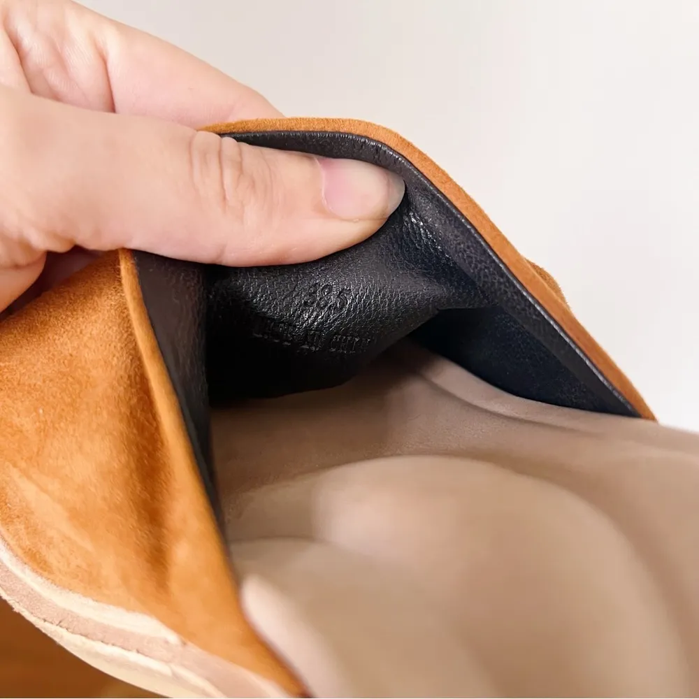 Rag & Bone • Soren Sandal block heel Cuoro Suede ankle strap open toe chunky - Image 8