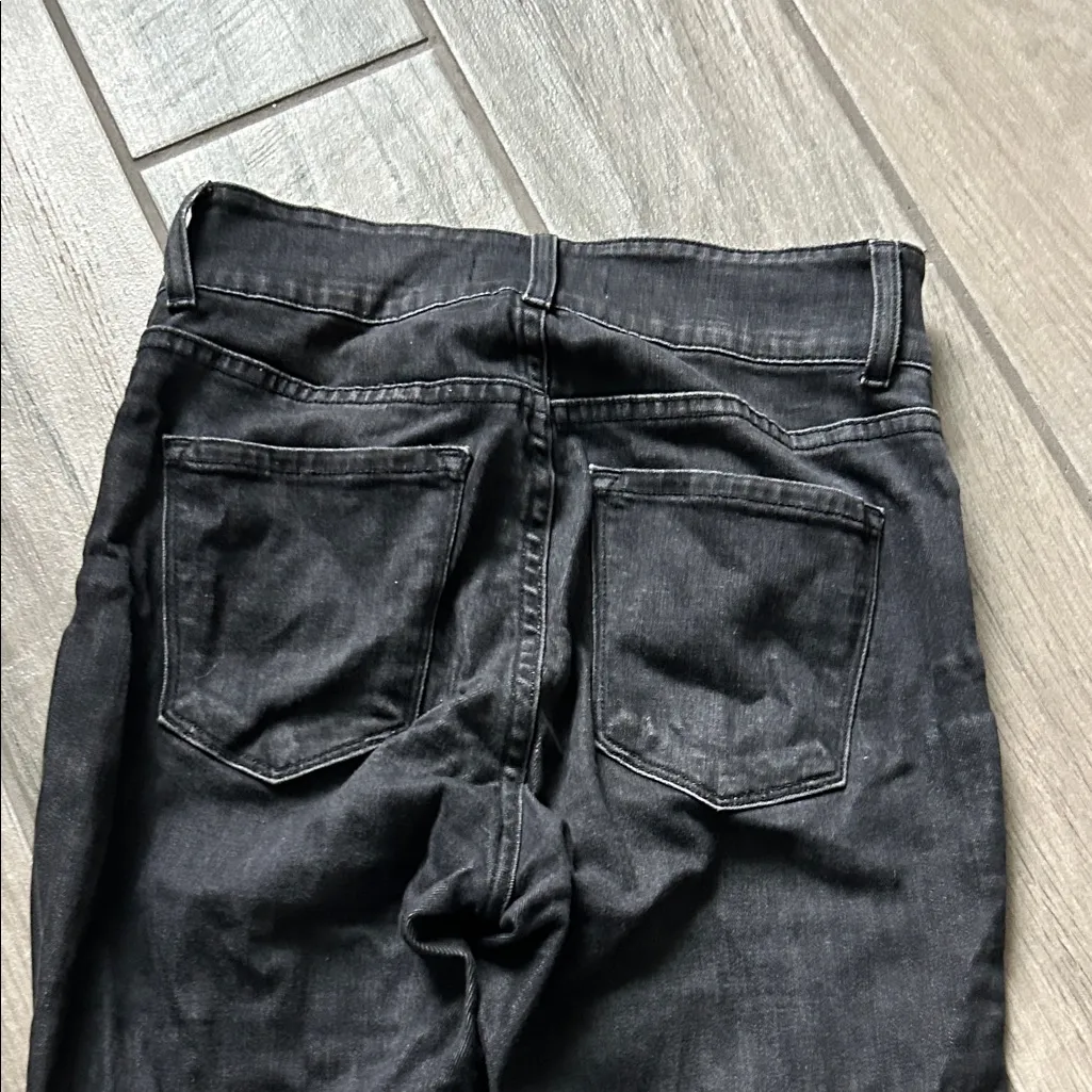 Flying Monkey Black Distressed Flare Jeans - Image 8