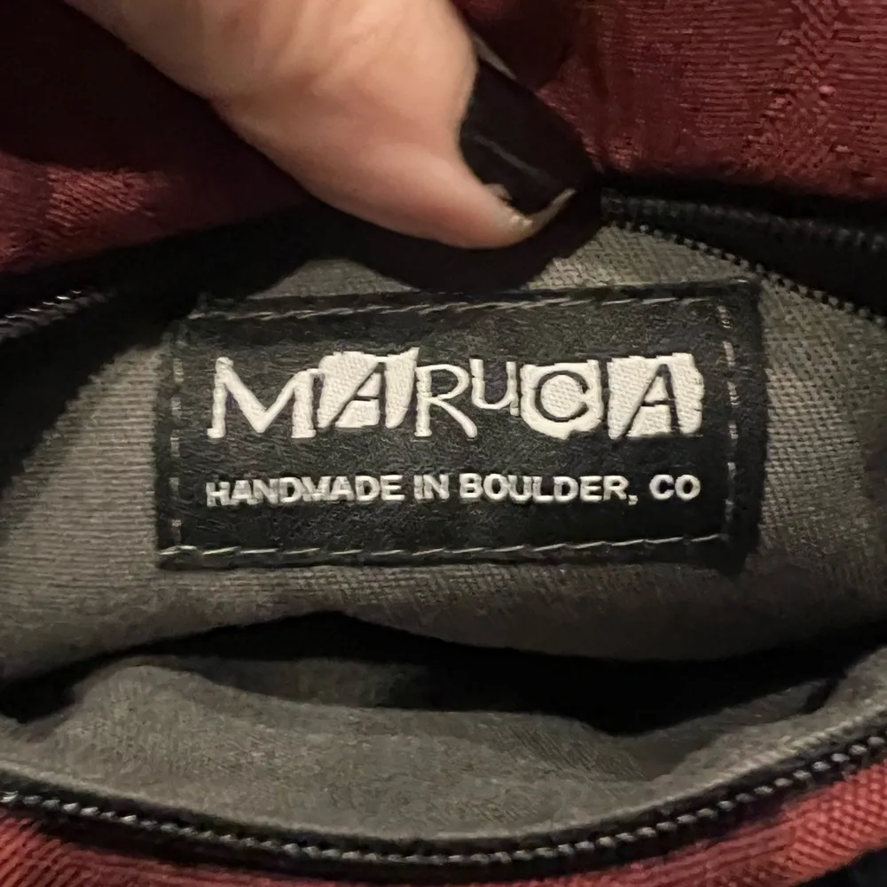 Maruca Women's Medium Shoulder Bag Rustic Tones Casual Handcrafted Red - Image 5