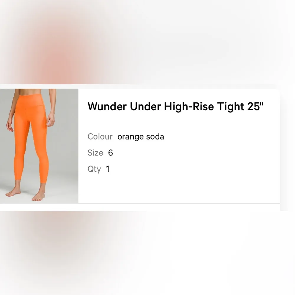 Orange soda  leggings - Image 2