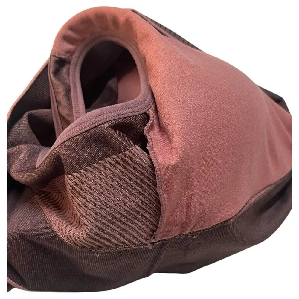 ThirdLove Sports Bra Womens S Kinetic Impact Seamless Light Padding Mauve Pink - Image 4