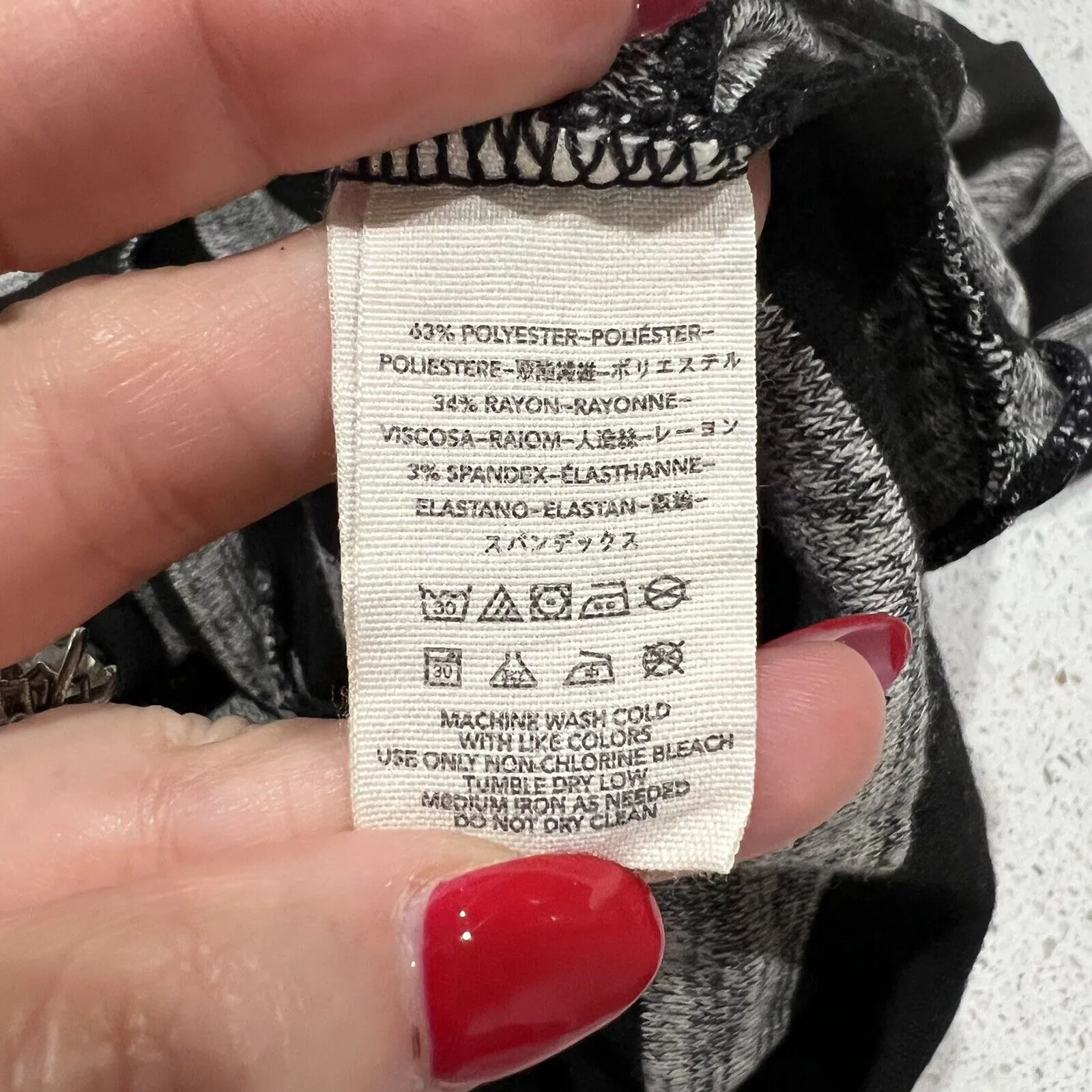 Free People Beach XS Maxi Cover Up Dress Black Gray Chevron Long Sleeve Hooded - Image 3