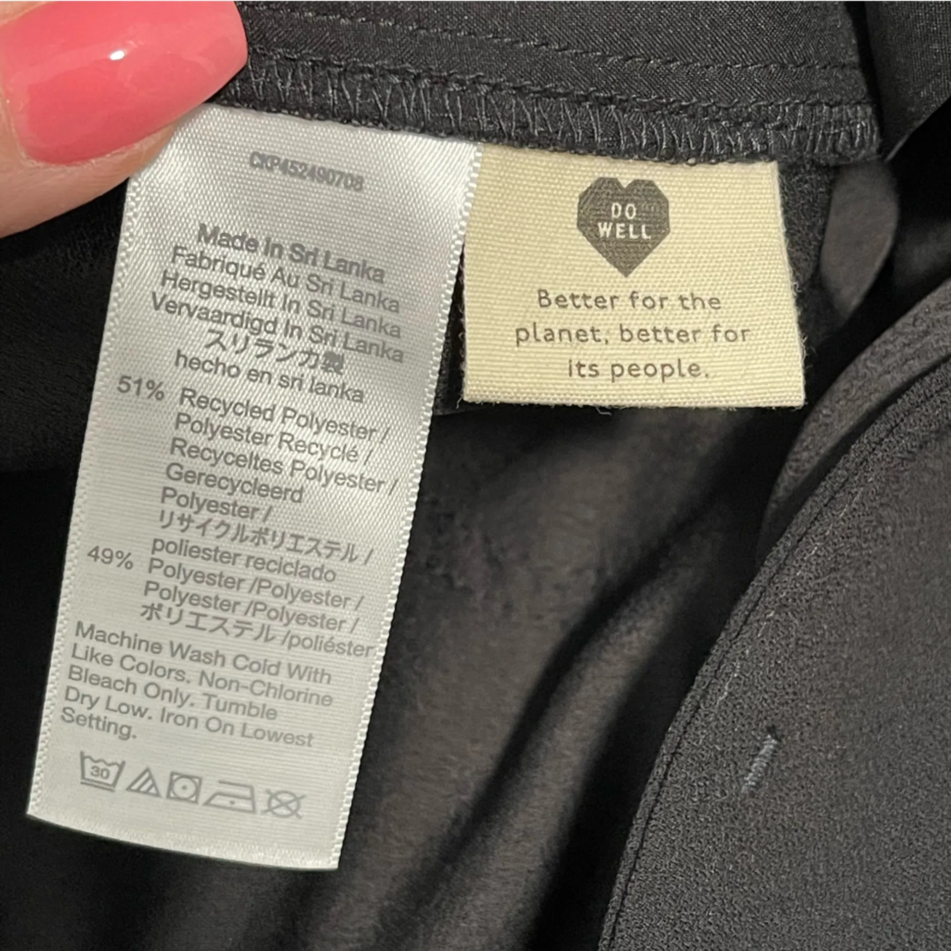 Madewell Black Drapey Drawstring Paperbag Pants 10 - Image 11