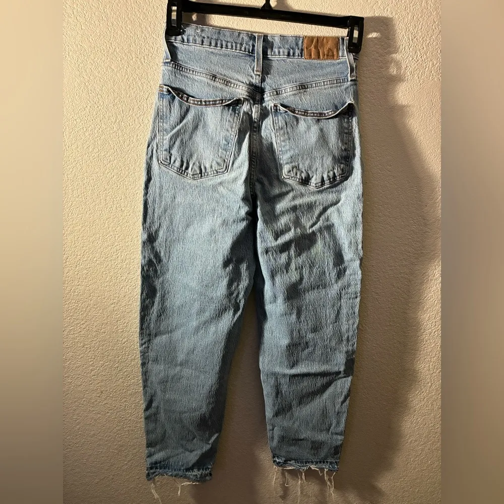Madewell Women's Light Blue Ballon Jeans 26 - Image 7
