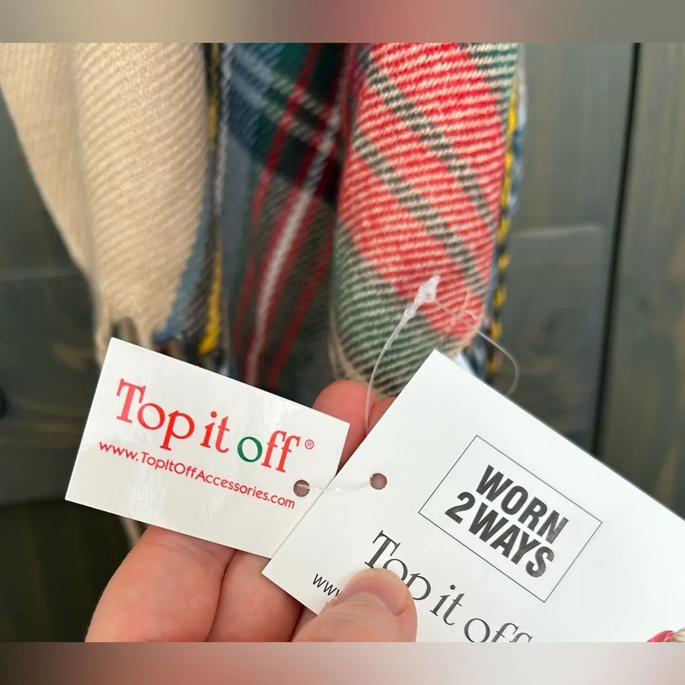 NWT Top it Off 2 way wrap Red - Image 9