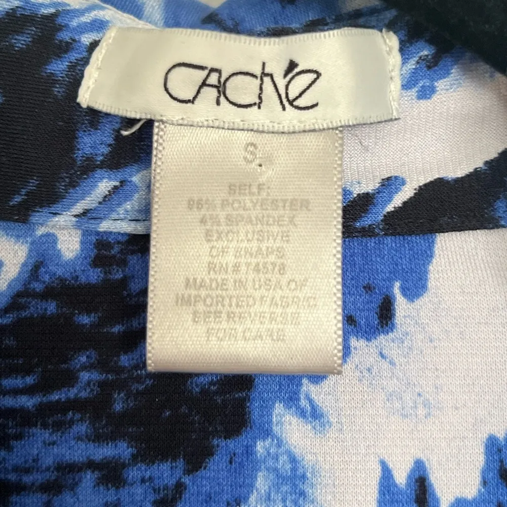 Cache Button Collared Top - Image 2