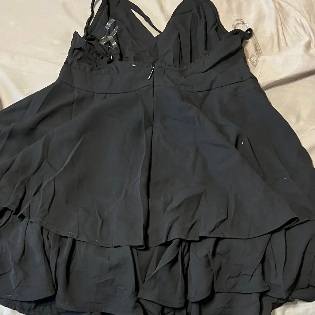 Hayden Black Layered romper - Image 5