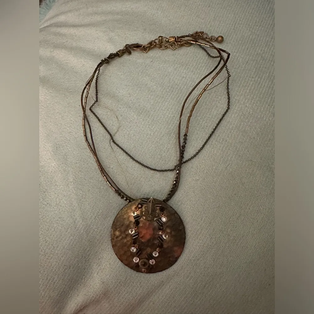 Chicos Beaded Layered Necklace NWT - Image 4