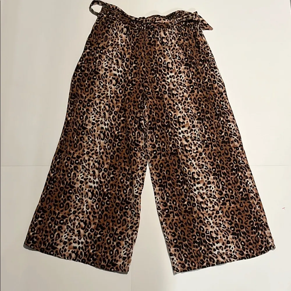 Derek Heart Leopard Print Wide Leg Pants - Image 8