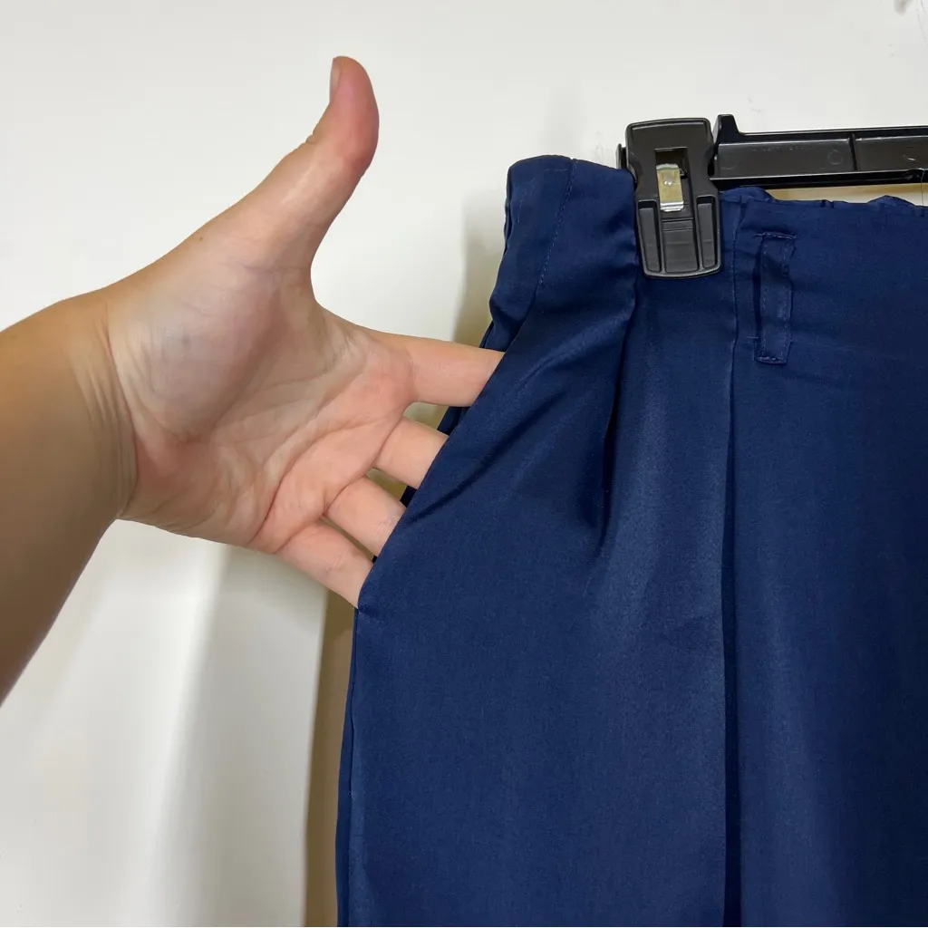 Summersalt  Satin Paperbag Pants Size 8 - Image 6