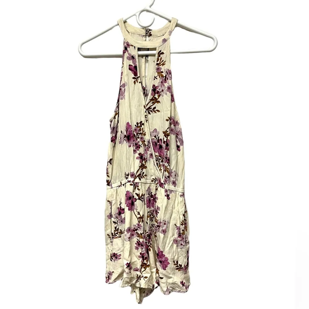 AEO floral halter romper - XS - Image 3