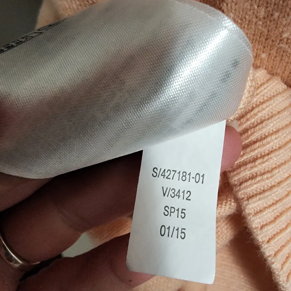 Banana Republic Factory peach piontelle knit dolman sweater size mp - Image 8