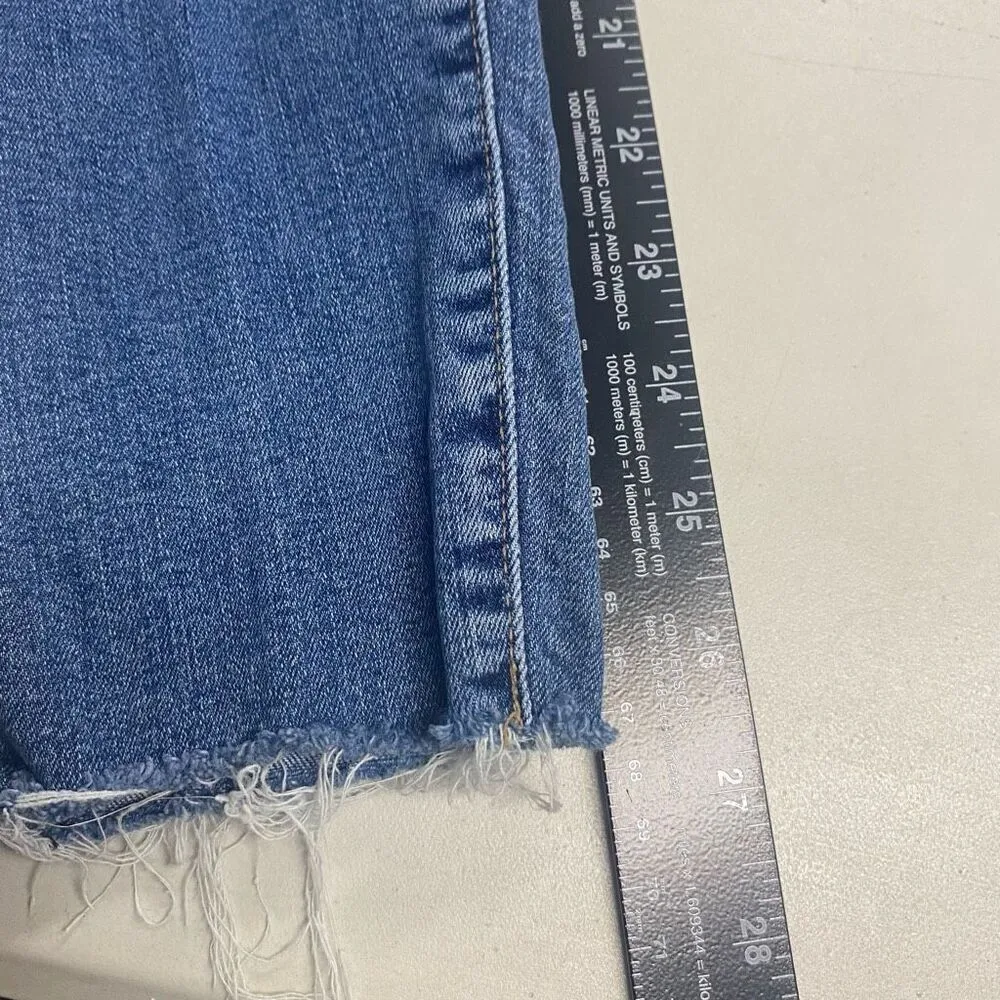 LUCKY BRAND Women’s Jeans‎ Size 4 Distressed Raw Edge Orta Premium Raw Edge Hem - Image 3