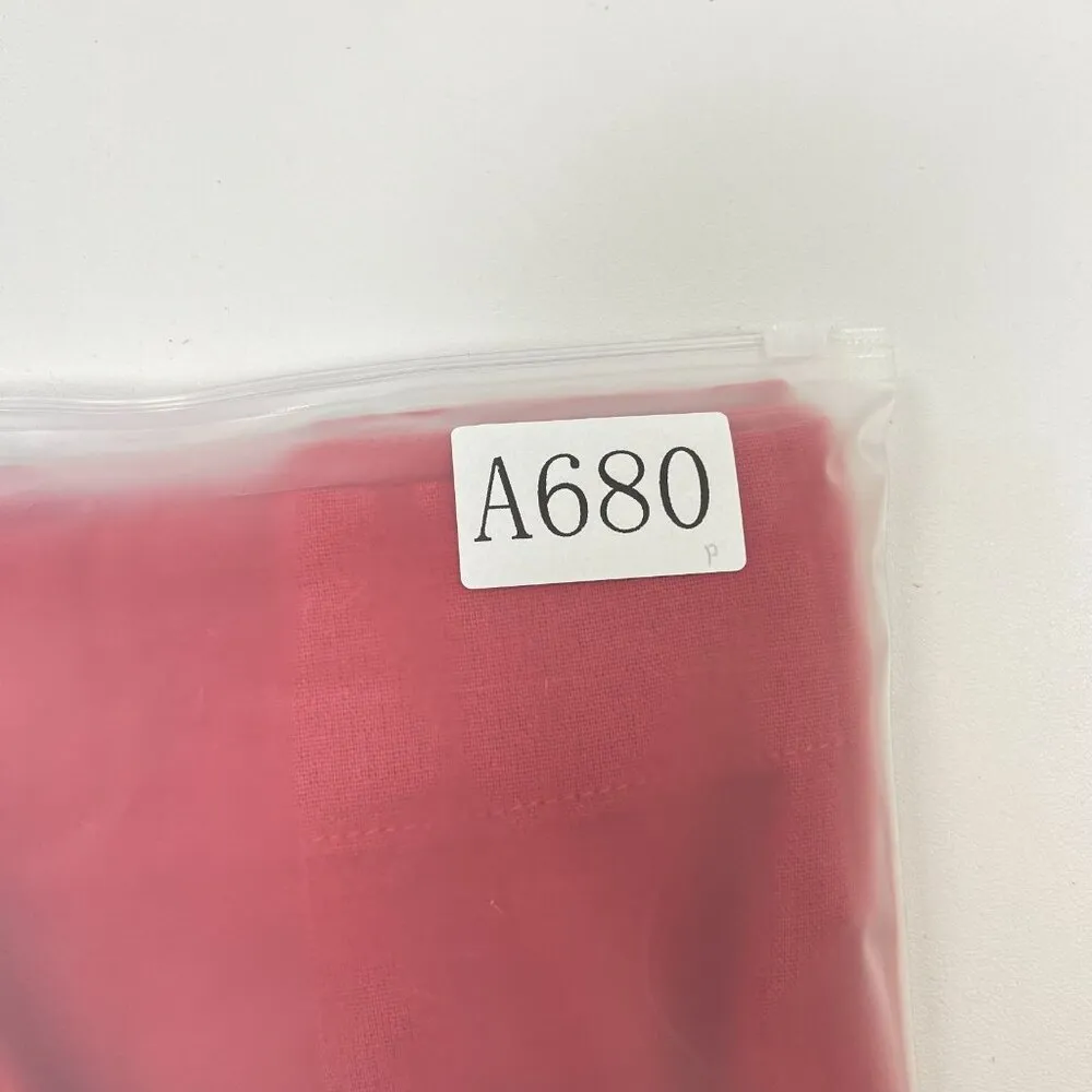 NWOT Farm Rio Linen Blend Sleeveless Halter Wide Leg Jumpsuit Sz XL Red - Image 15