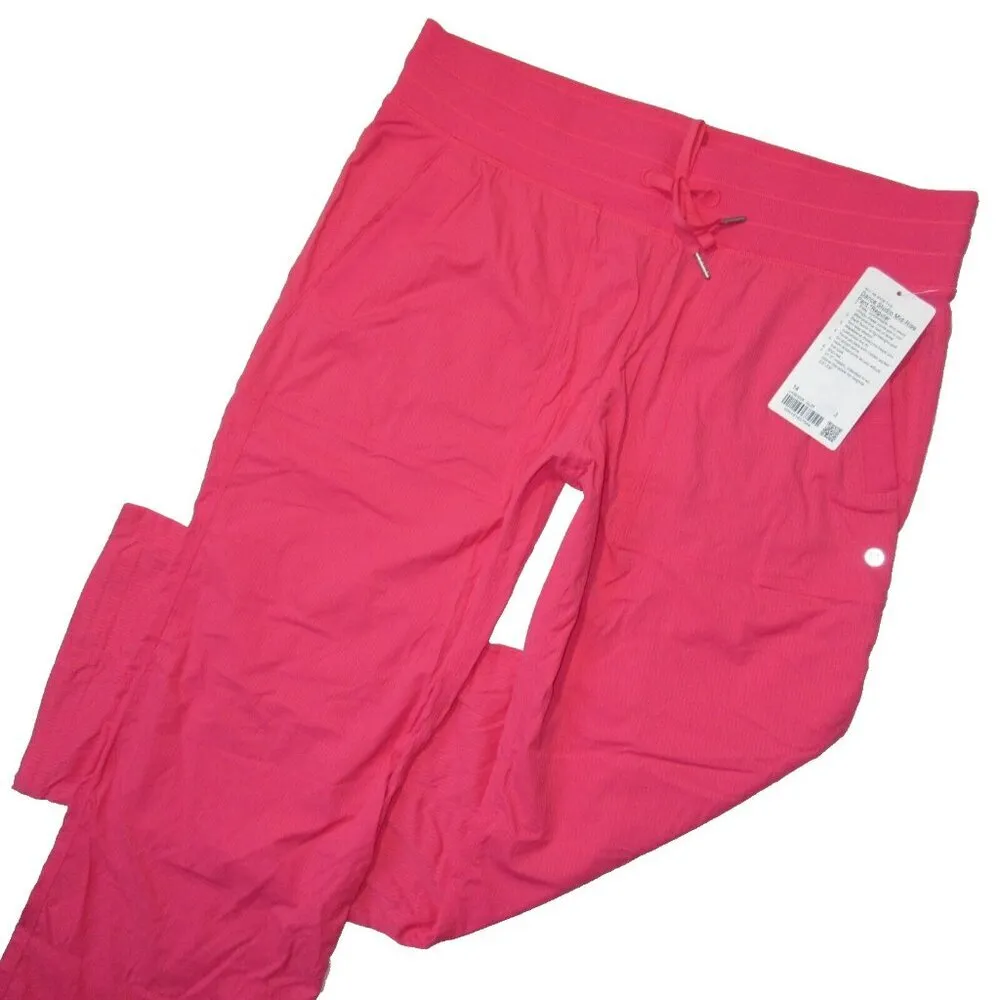NWT Lululemon Dance Studio Mid-Rise in Glaze Pink Pull-on Relaxed Pants 14 - Image 2