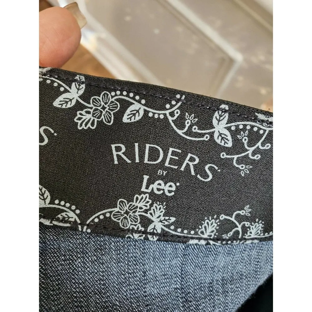 Riders By Lee Women's Blue Denim Cotton Mid Rise Bootcut Jeans Pant Size 20W/M - Image 2