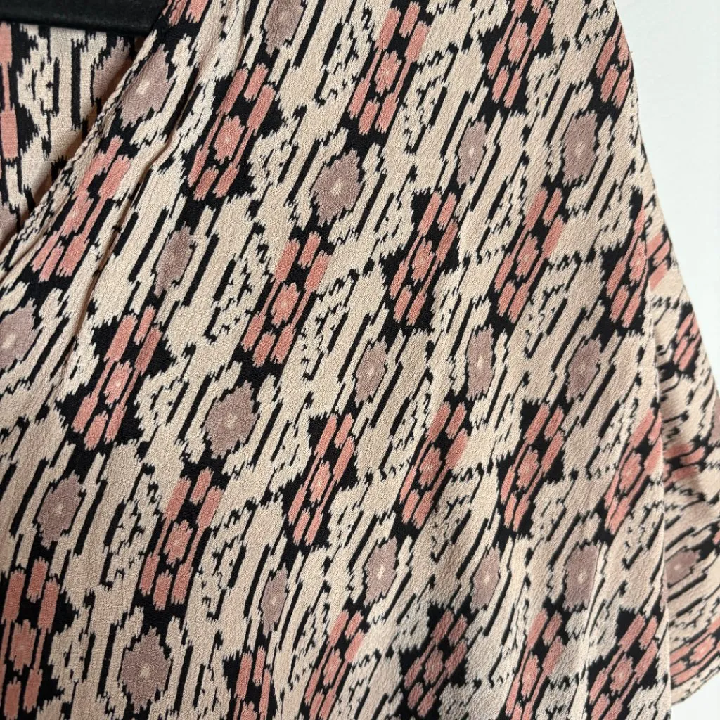 Brandy Melville patterned open shrug cardigan - Image 2