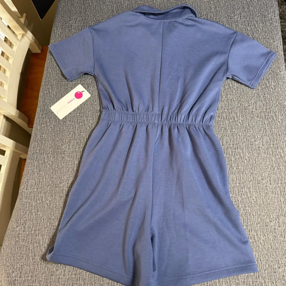 Yogalicious Sarah Smocked Waist Romper - Image 4