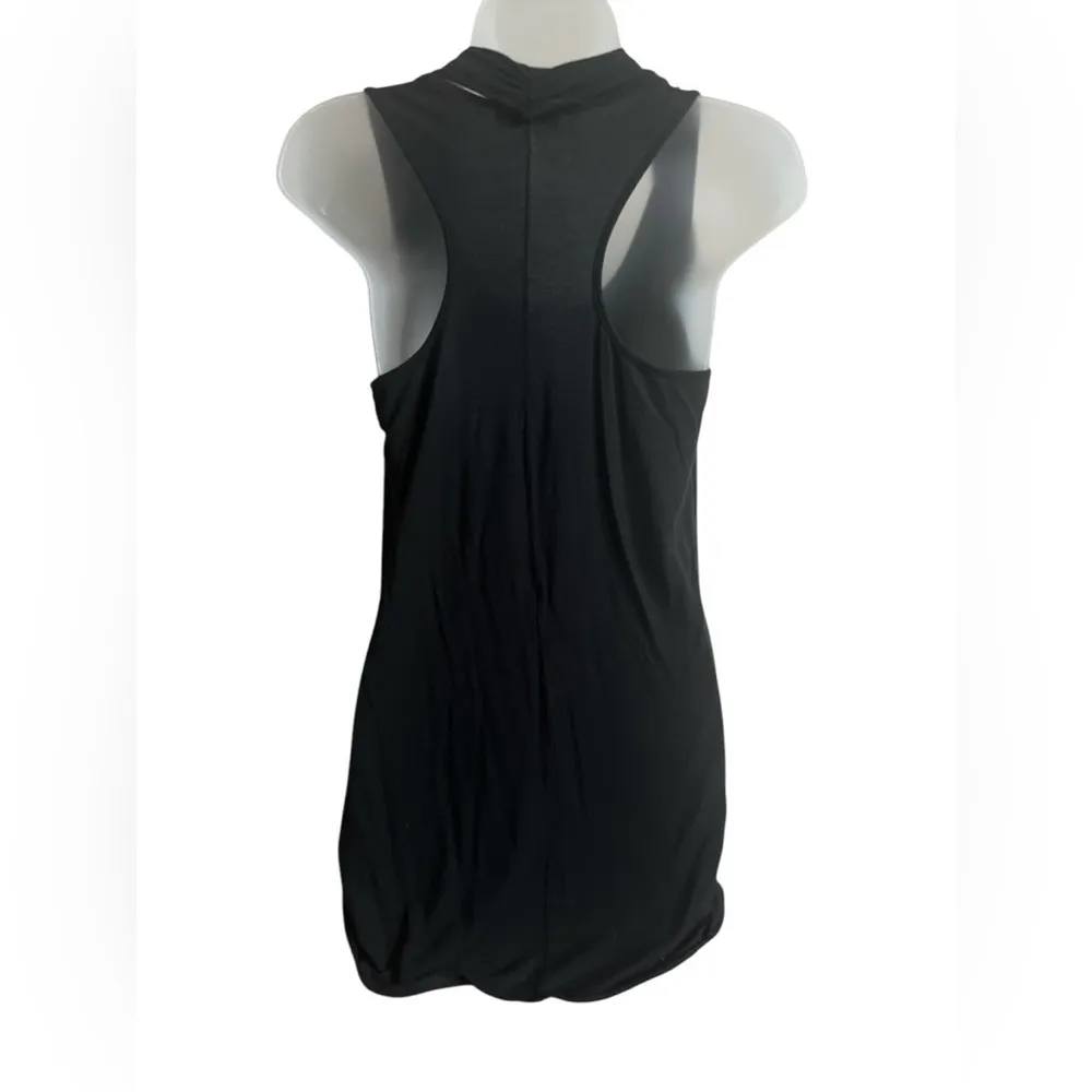 Vivienne Vivienne Tam Draped Black Tank Top Size XS - Image 4