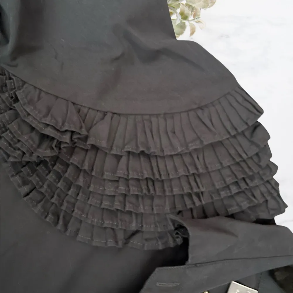 Barney’s New York Sibel Sorel Top Button Down Quiet Luxury - Image 4