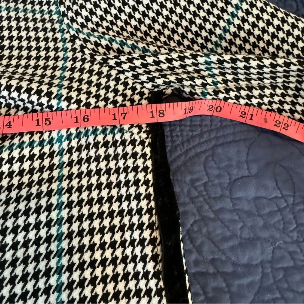 Zara Trufacula Houndstooth black and white Size 6 - Image 6