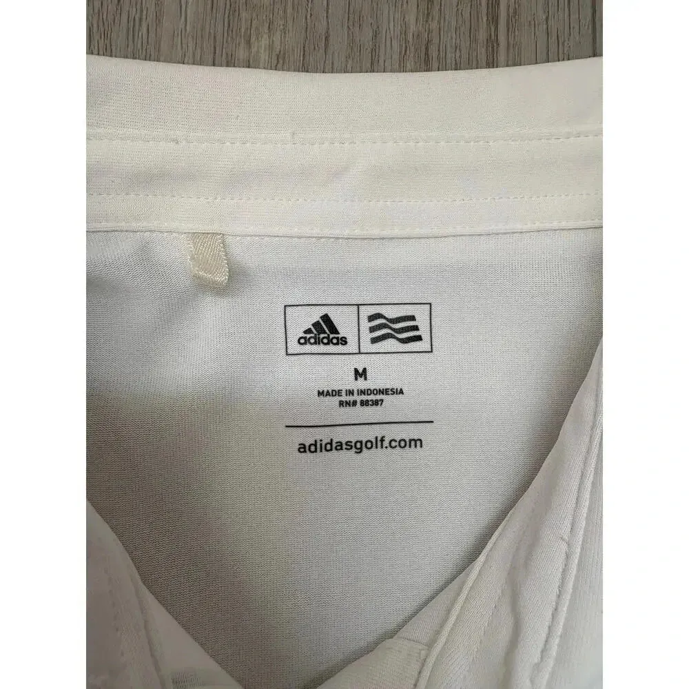 Adidas  | Women's Collared Polo Golf Tennis Short Sleeve Top | Medium - Image 3